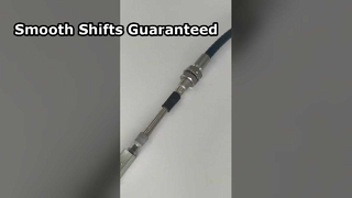 থ্রেডেড এন্ড এবং ইউ ফর্ক সহ হেভি ডিউটি ​​পুশ-পুল কন্ট্রোল ক্যাবল অ্যাসেম্বলি