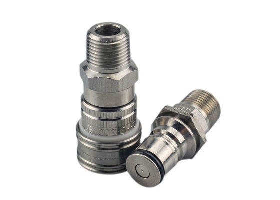 গুণ  Various Liquids And Gases Stainless Steel Quick Coupling কারখানা