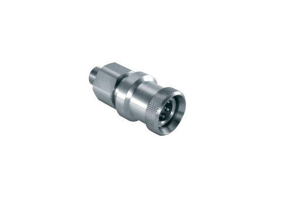 ভিটন রেল ইন্ডাস্ট্রি BSPP 0.25'' ফ্ল্যাট ফেস কাপলার, স্টেইনলেস স্টীল কাপলিং
