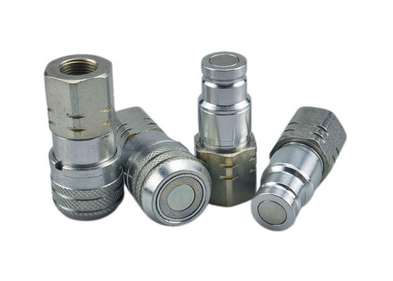 NPT IATF16949 0.5 ইঞ্চি ফ্ল্যাট ফেস হাইড্রোলিক সংযোগকারী