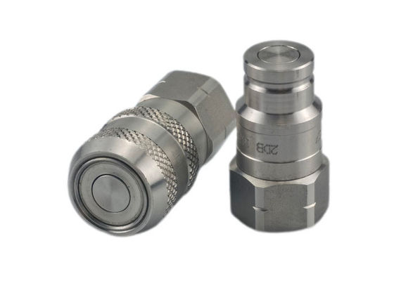 0.5'' ISO16028 NPT হাইড্রোলিক ফ্ল্যাট ফেস কুইক কাপলার