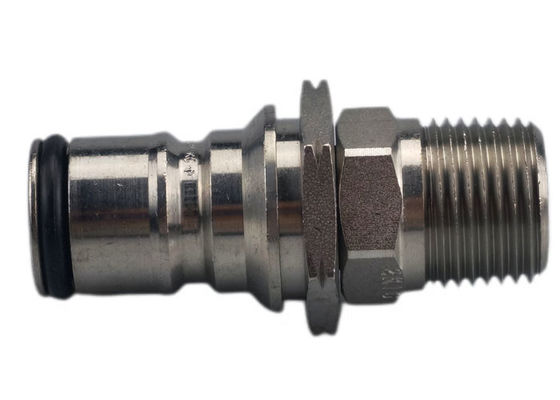 1500psi 0.25' নামমাত্র স্টেইনলেস স্টীল দ্রুত সংযোগ