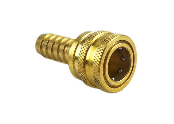 ব্রাস 0.5 ইঞ্চি 2200psi সোজা মাধ্যমে সংযোজক