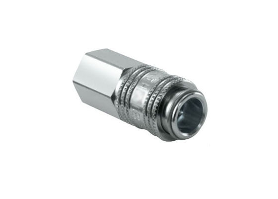 1/4 'ব্রাস দ্রুত মুক্তি বায়ু সংযোগকারী Pneumatic দ্রুত সংযোগকারী