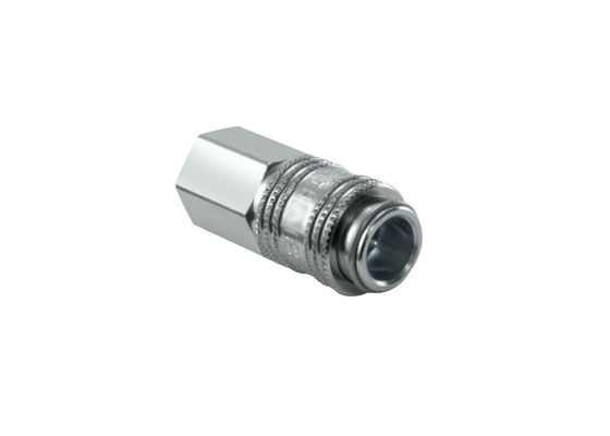 1/4 'ব্রাস দ্রুত মুক্তি বায়ু সংযোগকারী Pneumatic দ্রুত সংযোগকারী