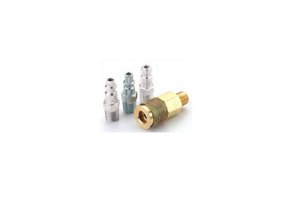 বায়ুসংক্রান্ত ISO9001 150psi ব্রাস দ্রুত রিলিজ কাপলিং