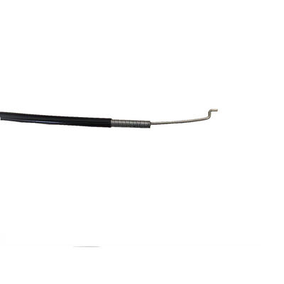 কালো গোলাকার হ্যান্ডেল সহ তারের সমাবেশ 940MM দীর্ঘ 76MM ভ্রমণ এসএস 316 তারের দড়ি কালো ক্যান
