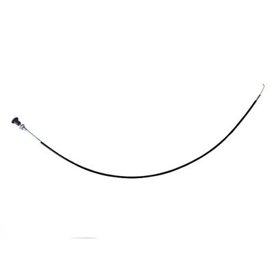 কালো গোলাকার হ্যান্ডেল সহ তারের সমাবেশ 940MM দীর্ঘ 76MM ভ্রমণ এসএস 316 তারের দড়ি কালো ক্যান