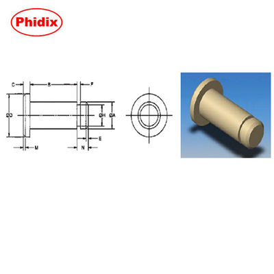 গ্যাস স্প্রিং কার্বন ইস্পাত clevis বিভিন্ন মাত্রা
