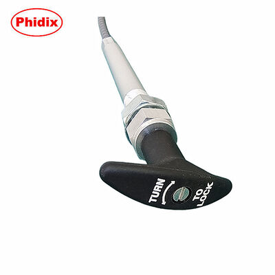 টুইস্ট লক হ্যান্ডেল পুশ পুল কন্ট্রোল কেবল — হেভি ডিউটি ​​মেকানিক্যাল কন্ট্রোল সলিউশন