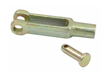এসএস পার্কিং ব্রেক ক্যাবল 10-32 থ্রেড মহিলা Clevis শেষ সঙ্গে 3/16 ইঞ্চি পিন