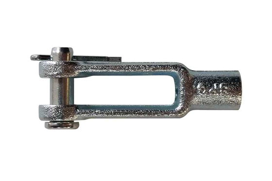 এসএস পার্কিং ব্রেক ক্যাবল 10-32 থ্রেড মহিলা Clevis শেষ সঙ্গে 3/16 ইঞ্চি পিন